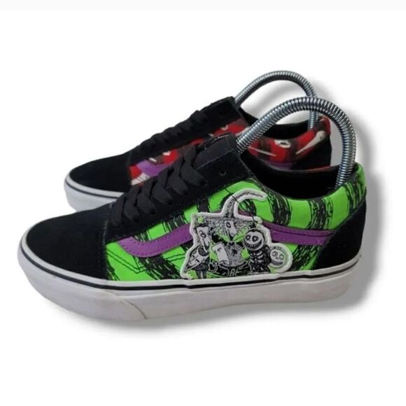 Vans Disney x The Nightmare Before Christmas x Old Skool Lock Shock and Barrel - Picture 8 of 16